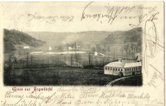 Pohlednice Angrova mlýna  z  12. 8. 1907