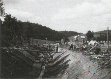 Regulace řeky Svitavy.
