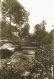 Původní splav na Muzlově před rokem 1930