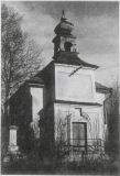 Kaple sv. Františka Xaverského - fotografie z roku k. r. 1970