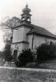 Kaple sv. Františka Xaverského - fotografie z roku k. r. 1974