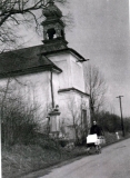 Kaple sv. Františka Xaverského - fotografie z roku 1972