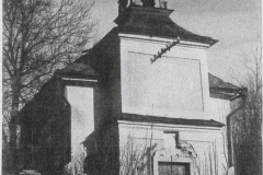 Kaple sv. Františka Xaverského - fotografie z roku k. r. 1970