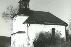 Kaple sv. Františka Xaverského - fotografie k.r. 1960