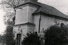 Kaple sv. Františka Xaverského - fotografie z roku k. r. 1974
