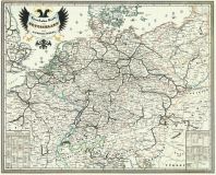 Železnice v Monarchii - mapa z roku 1849