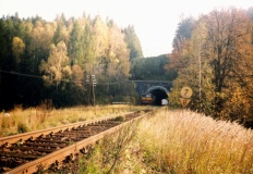 Severní portál muzlovského tunelu