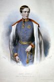Franz Josef I. Litografie z roku 1849