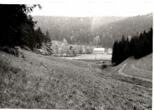 Pohled na trať z Ančina údolí 1970