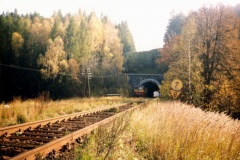 Severní portál muzlovského tunelu