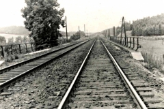 Pohled na kolejiště za tunelem- směr Svitavy 1968